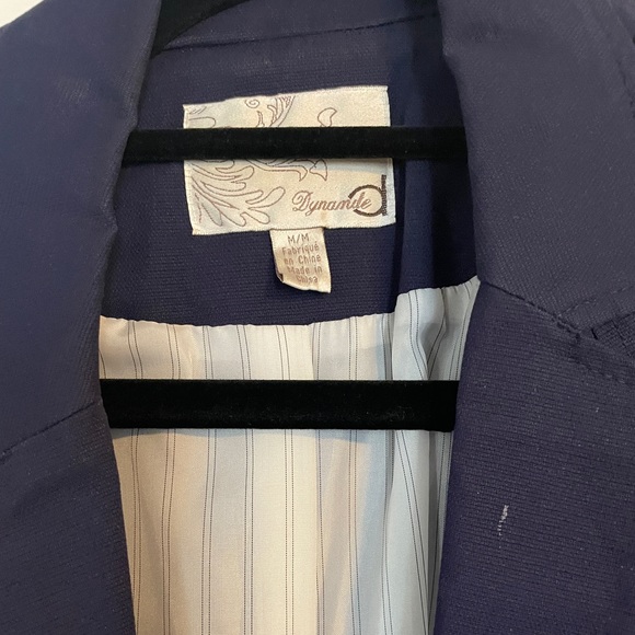 Royal blue Military style blazer with gold buttons - Picture 5 of 5